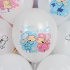 Воздушный шар (12''/30 см) Отель у Овечек, Белый, пастель